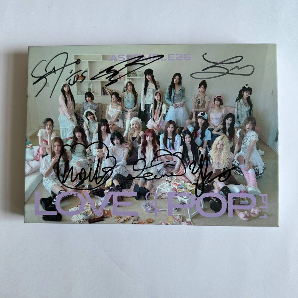 TRIPLES 7TH MINI ALBUM 'LOVE&POP PT.1' BLOOMING FLOWER ZENITH UNIT